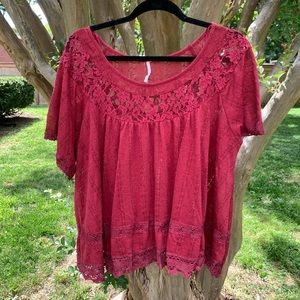 Free People blouse never worn!